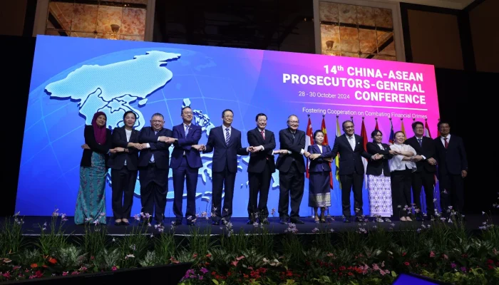 Kejaksaan RI Teken Deklarasi Bersama Konferensi Jaksa Agung China-ASEAN Ke-14