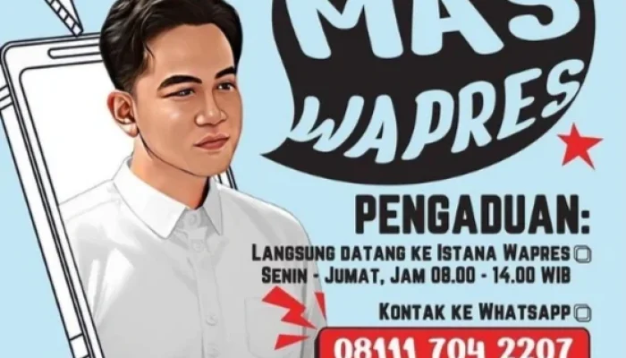 Gibran Buka Layanan Pengaduan Publik ‘Lapor Mas Wapres’ di Istana