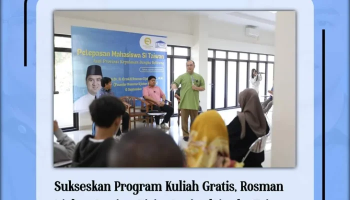 Erzaldi Usung Strategi Komprehensif Tingkatkan Tata Kelola Pendidikan di Babel