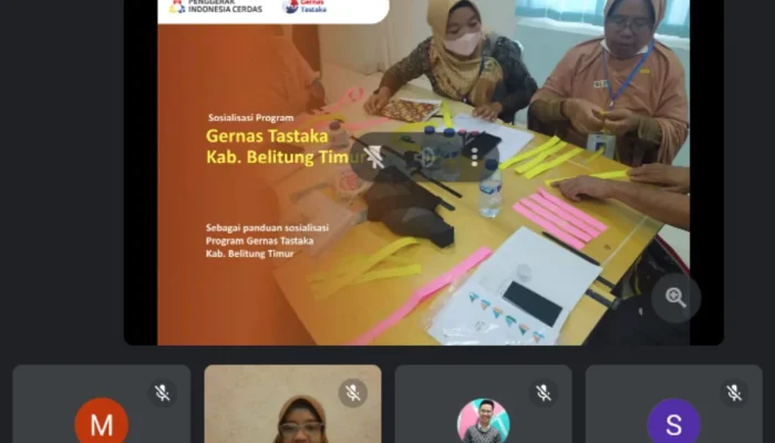 PT Timah Sosialisasikan Gerakan Nasional Pemberantasan Buta Matematika di Belitung Timur