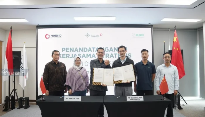 PT TIMAH Tbk dan Xinyi Glass Kolaborasi Dukung Hilirisasi Industri Kaca Nasional