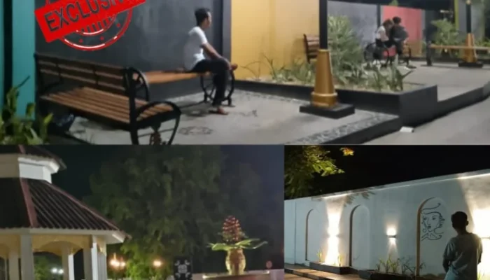 Alun-Alun Kota Toboali Segera Rampung, Menyapa Malam dengan Pesona Romantis