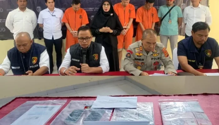 Jatanras Polda Sumsel Tangkap Tiga Pelaku Pencurian Cek Tunai Rp 99,5 Juta