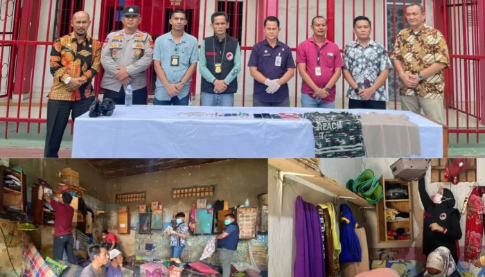 Satres Narkoba Polres Ogan Ilir Gelar Razia Gabungan di Lapas Tanjung Raja