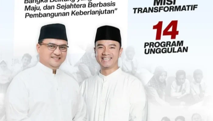 Paslon “BERAMAL” Bakal Siapkan Tim Ahli Gubernur Menuju Akselerasi Pembangunan Babel 2024-2029