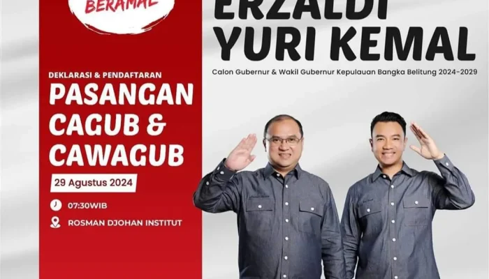 Pilih Paslon Nomor 1, BERAMAL: Bangun Babel dengan Kolaborasi Tegak Lurus