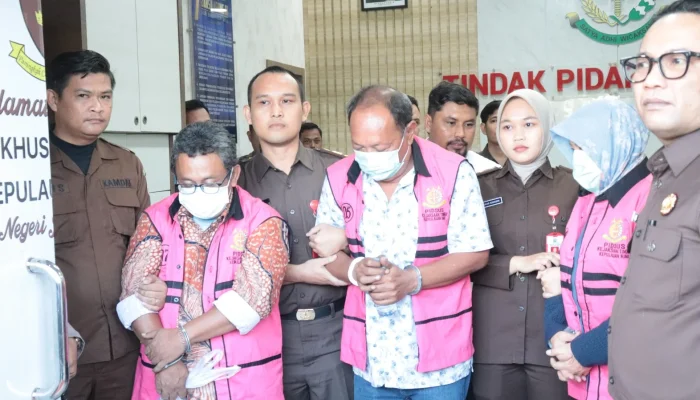 Harkordia 2024: Kejati Kepri Tahan 3 Tersangka Tipikor Proyek Studio TVRI,Negara Rugi Milyaran Rupiah