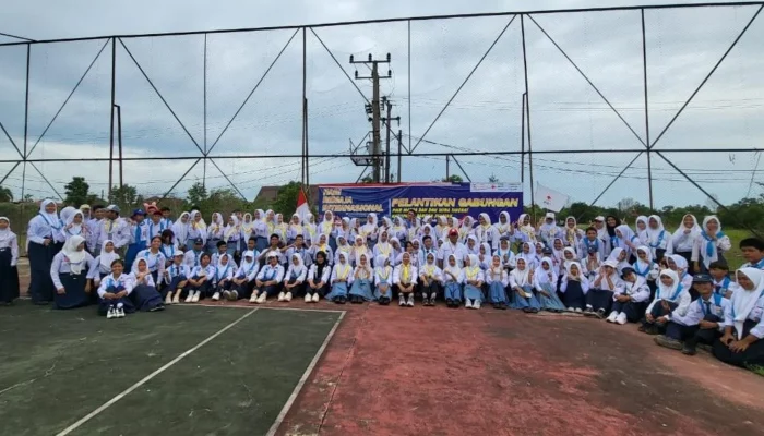 Anggota PMR Bangka Selatan Dilantik, Siap Dukung  Misi Kemanusiaan