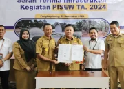 Pemdes Airbara Apresiasi Program Pisew 2024, Muklis: Pasar Baru Dorong Ekonomi Desa
