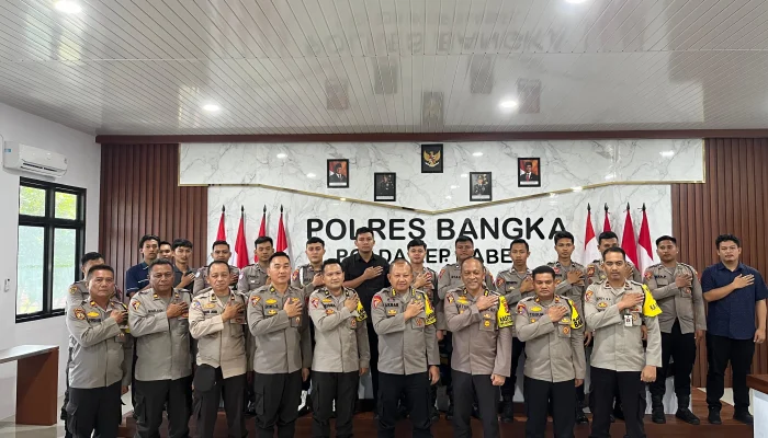 Tim Supervisi Polda Babel Tinjau Ops Lilin Menumbing Nataru