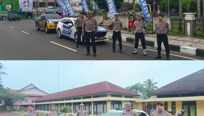 Polres Bangka Optimalkan Patroli Jaga Kondusivitas Selama Rekapitulasi Pilkada 2024