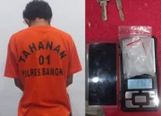 Satres Narkoba Polres Bangka Ringkus Pengedar Sabu di Puding Besar, Barang Bukti 11,22 Gram Disita