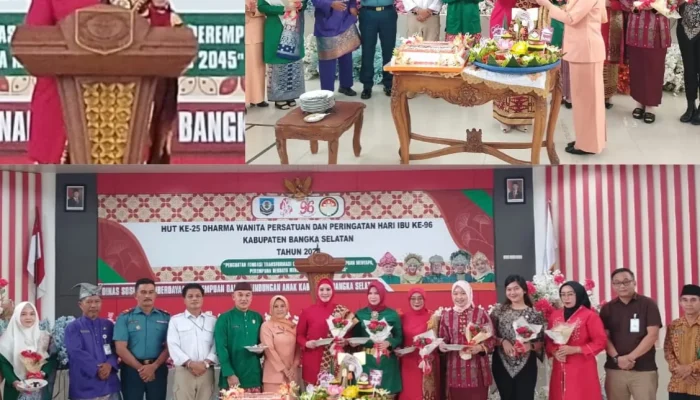 Peringatan HUT DWP ke-25 dan Hari Ibu ke-96 di Bangka Selatan