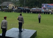 Amankan Nataru, Polres Bangka Gelar Apel Operasi Lilin Menumbing