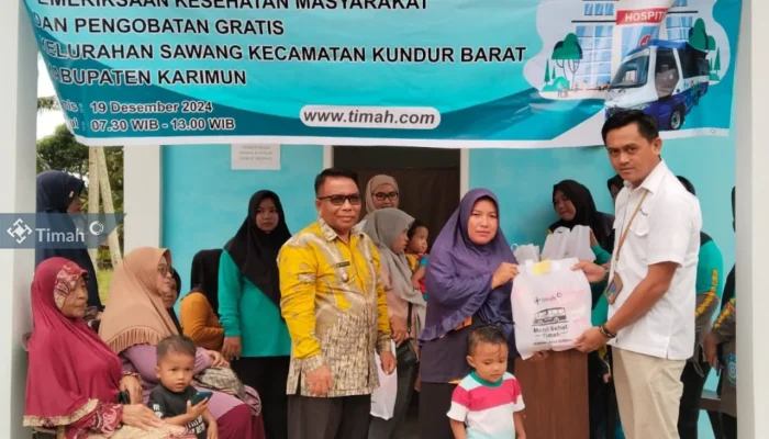 PT Timah Tbk Tingkatkan Layanan Kesehatan Warga Sawang, Melalui Mobil Sehat