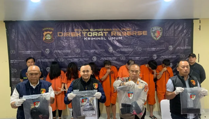 Polda Sumsel Bongkar Sindikat Pencurian Swalayan Lintas Provinsi