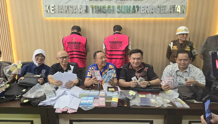 OTT di Disnakertrans Sumsel, Kadis dan Staf Terjerat Korupsi Perizinan K3
