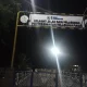 Caption: Pelabuhan Sadai Bangka Selatan tampak malam hari, di tengah sorotan dugaan penyelundupan pasir timah ilegal.(Foto-Ist)