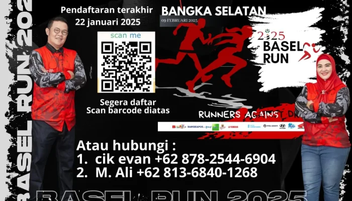 Basel Run 2025: Runners Against Drugs Siap Digelar