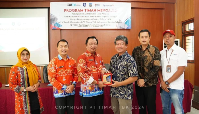 PT Timah Bersinergi dengan Pemkab Bangka Selatan Tingkatkan Kompetensi Guru