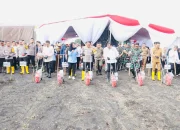 Kapolda Sumsel dan Pangdam II Sriwijaya Tanam Jagung di Ogan Ilir, Dukung Swasembada Pangan 2025