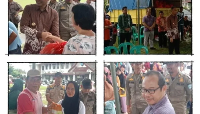 Pemkab Bangka Gelar Pasar Murah Jelang Isra Mi’raj dan Imlek 2025