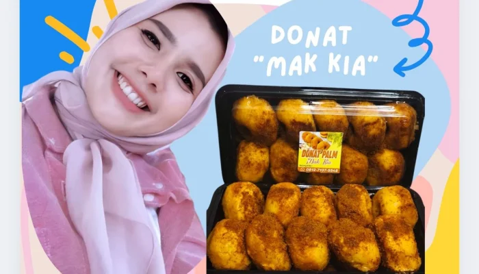 Gaji Pas-Pasan, Honorer Cantik Ini Raup Cuan Jualan Donat Palm