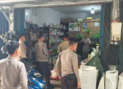 Sat Binmas Polres Bangka Edukasi Pedagang Pasar Bawah Sungailiat Soal Kamtibmas