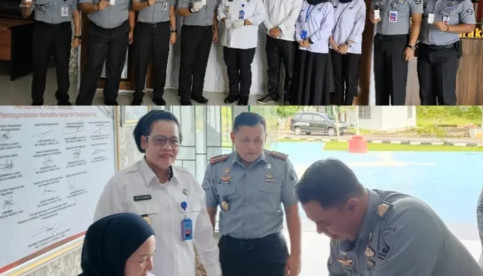 Perkuat Komitmen Bersinar, Lapas Narkotika Pangkalpinang dan BNN Gelar Tes Urine Pegawai