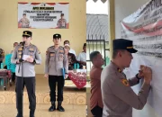 Kapolsek Merawang Pimpin Deklarasi Tolak Geng Motor Demi Keamanan Warga