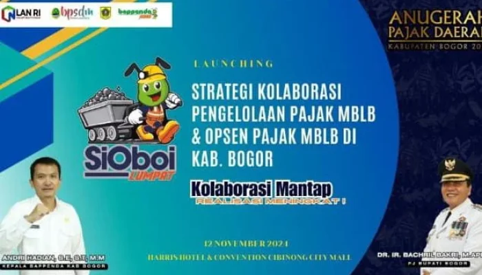 PAD Bogor Tembus Rp 2,87 Triliun, “SIOBOI LUMPAT” Resmi Diluncurkan