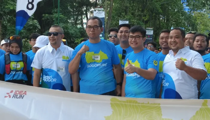 Sekda Bogor Buka Chasing Bogor Run 2025, Dorong Gaya Hidup Sehat