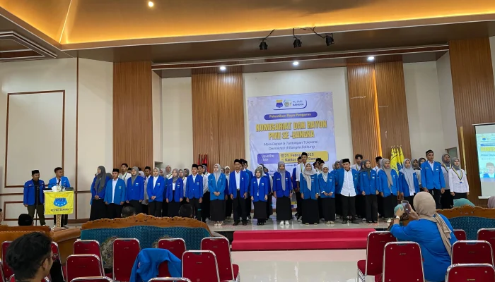 PMII Bangka Gelar Pelantikan Perdana, Bahas Tantangan Toleransi Demokrasi