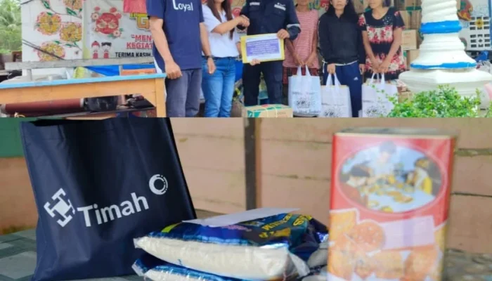 PT Timah Berbagi Kado Imlek, Wujud Perduli Warga Tionghoa