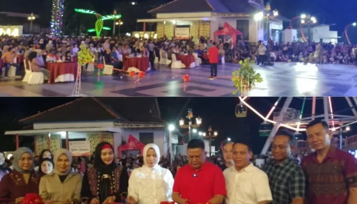Riza-Debby Resmikan Alun Alun Himpang 5 Toboali, Bupati Tegaskan Skala Prioritas Kepentingan Masyarakat