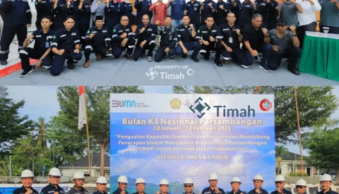 PT Timah Gelar Bulan K3 Nasional 2025, Perkuat Keselamatan Tambang