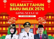 Bupati Riza Herdavid Ajak Warga Bangka Selatan Rayakan Imlek dengan Harmoni