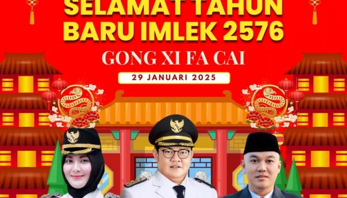 Bupati Riza Herdavid Ajak Warga Bangka Selatan Rayakan Imlek dengan Harmoni