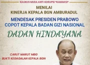 KAMAKSI Bongkar Dugaan Rente Mayora di MBG, Desak Presiden Copot Kepala BGN!