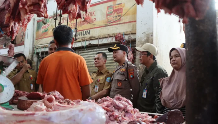 Jelang Lebaran, Forkopimda Bangka Sidak Pasar, Pastikan Harga Sembako Stabil
