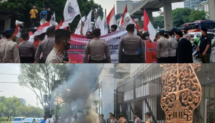 PERISAI DKI Gelar Aksi Protes,Tuntut KPK Usut Dugaan Korupsi Dana Reses DPD RI