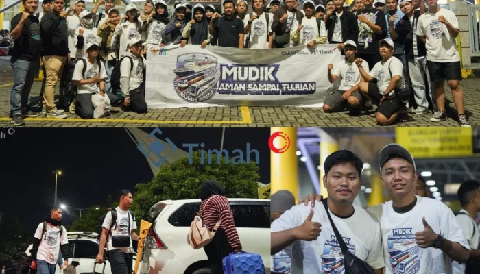 PT Timah Fasilitasi Mudik Gratis, Mahasiswa Pulang Kampung dengan Nyaman dan Aman