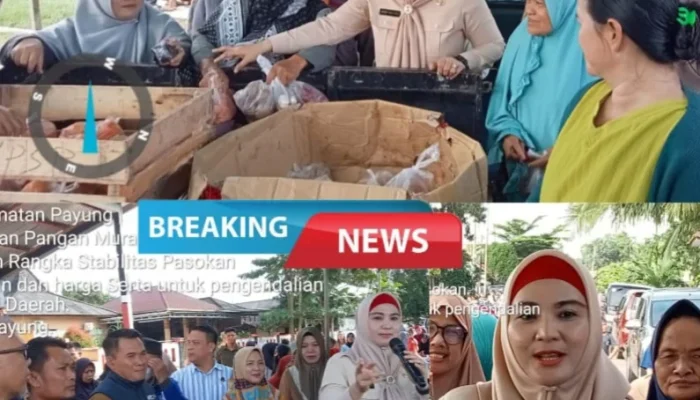 Pemkab Bangka Selatan Gelar Pangan Murah Jelang Lebaran 2025 di Desa Payung