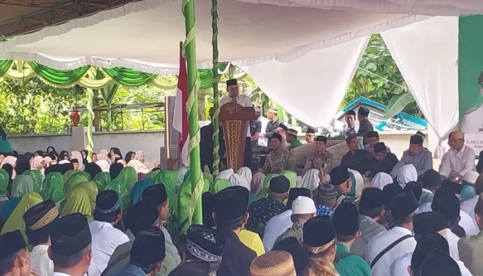 Bupati Riza Herdavid Resmikan Kantor PCNU Bangka Selatan di Harlah NU ke-102
