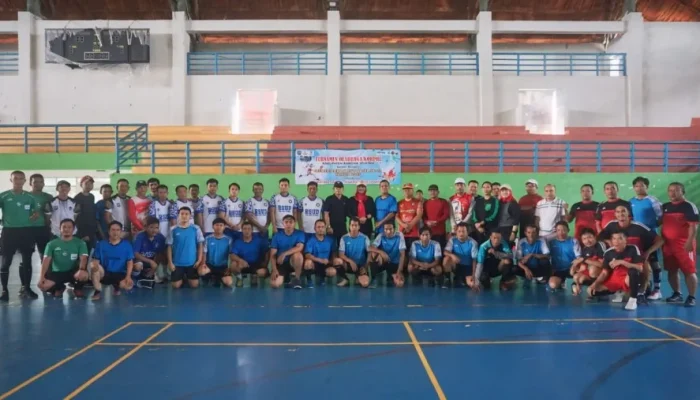 Wabup Debby Vita Dewi Resmi Buka Turnamen Futsal Korpri Bangka Selatan 2025