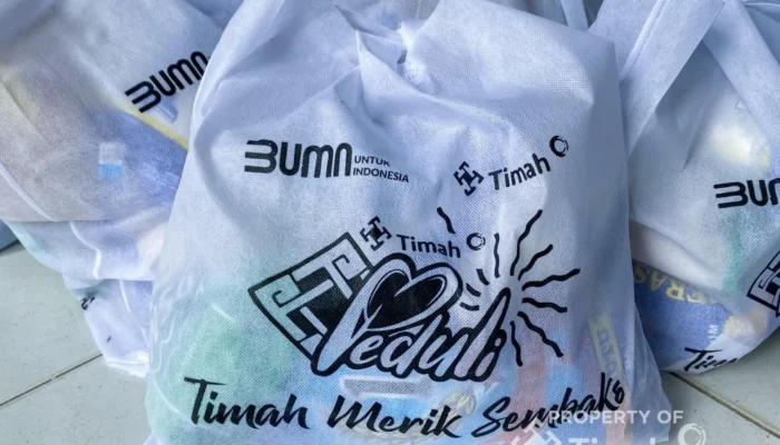 PT Timah Bagikan 6.375 Paket Sembako Selama Ramadhan, Dukung Ketahanan Pangan