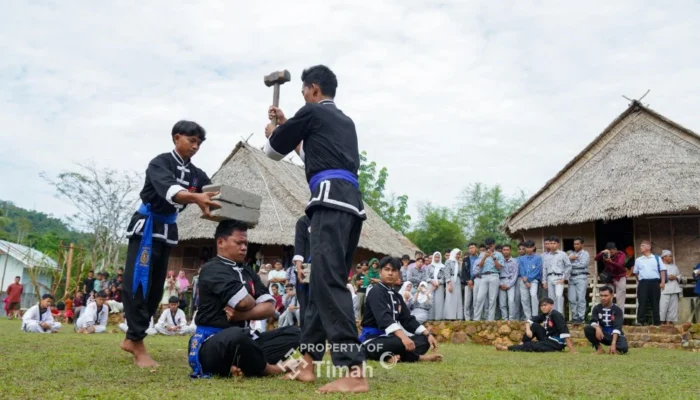 Kampung Adat Gebong Memarong, Laboratorium Budaya Didukung PT Timah