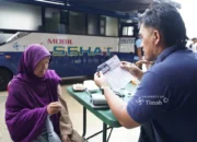 Ratusan Warga Belitung Terlayani Mobil Sehat Gratis PT Timah