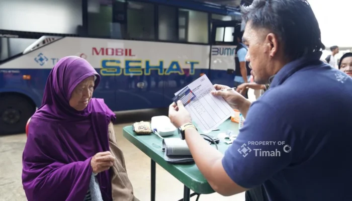Ratusan Warga Belitung Terlayani Mobil Sehat Gratis PT Timah