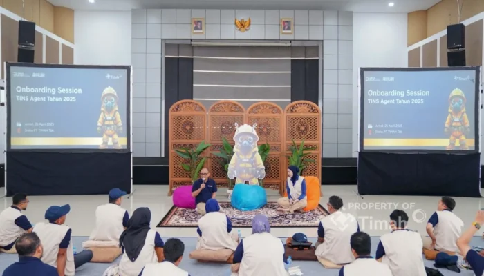 PT Timah Perkuat Budaya Perusahaan, Hadirkan Tins Agent dan Vina Muliana